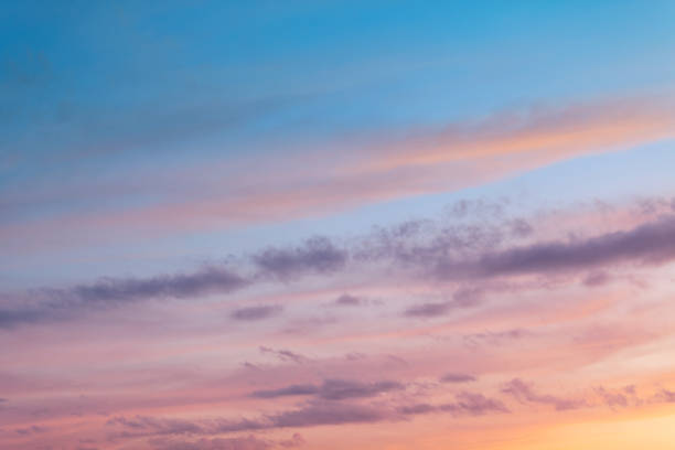 istock Colorful clouds on beauty sunset sky 970892492
