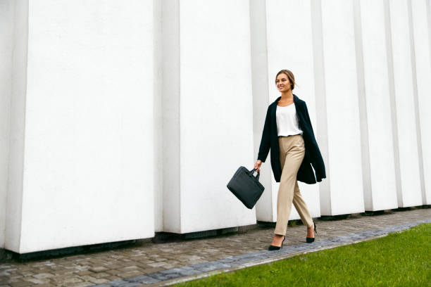 istock Beautiful Woman Going To Work 970923482