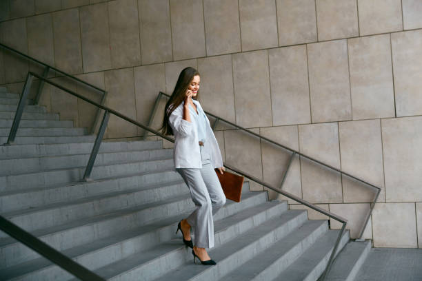 istock Business Women Style. Woman Going To Work 970924722