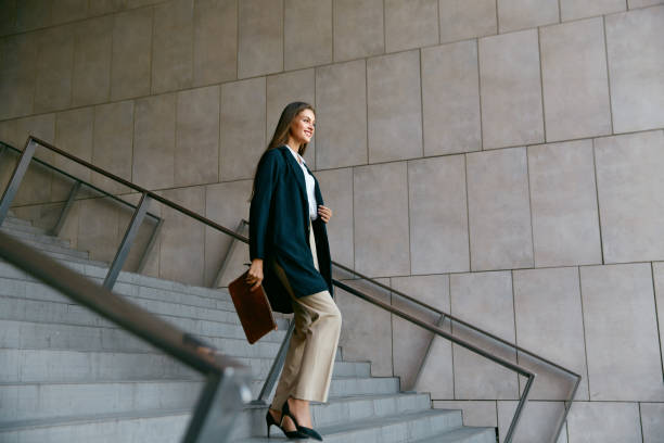 istock Business Women Style. Woman Going To Work 970924844