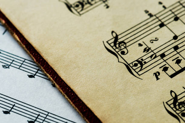 istock Closeup of musical sheet 970925422