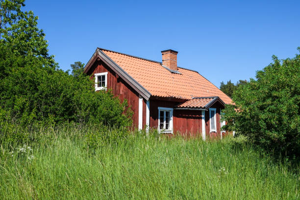 istock Abandoned traditional swedish house 970925520