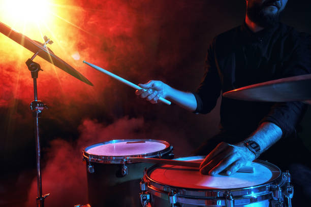 istock Jazz band performs at the club 970929426