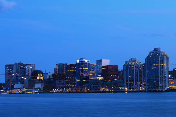 istock Halifax, Nova Scotia skyline at night 970937688
