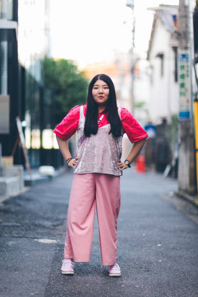 istock Confident and content plus size Japanese woman 970957630