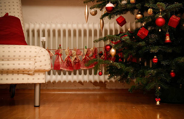 Cosy Christmas stock photo