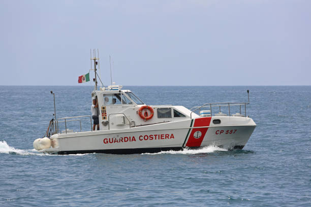 Coast Guard Patrol stock photo