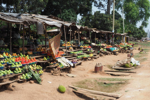 istock Local market close to Entebbe, Uganda 970977564