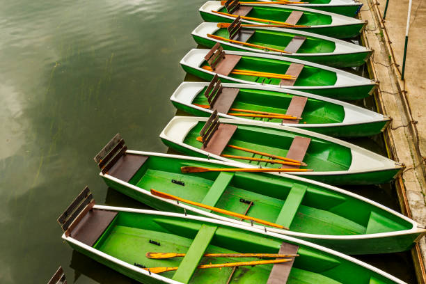wooden rowboats