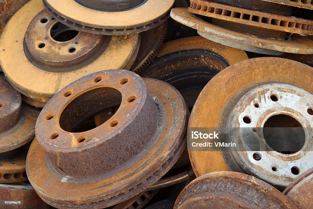 Rusty Disque de frein - Photo de A l'abandon libre de droits