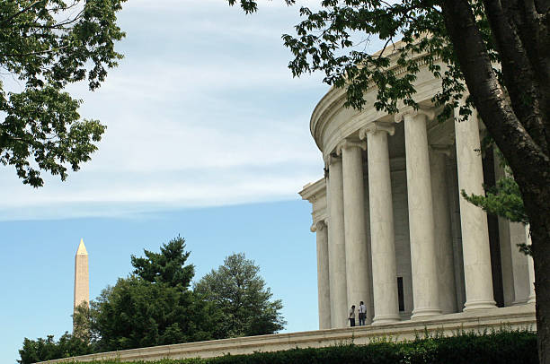 istock Jefferson Memorial with Washington Monument 97100121