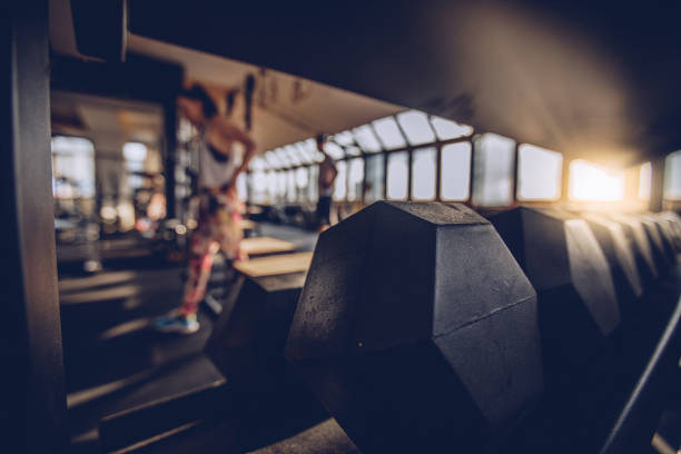istock Woman at the gym 971001314