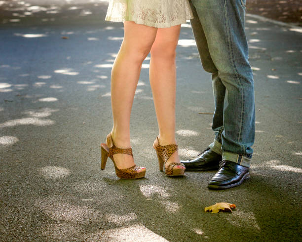 istock Farewell kiss in the park 971018772