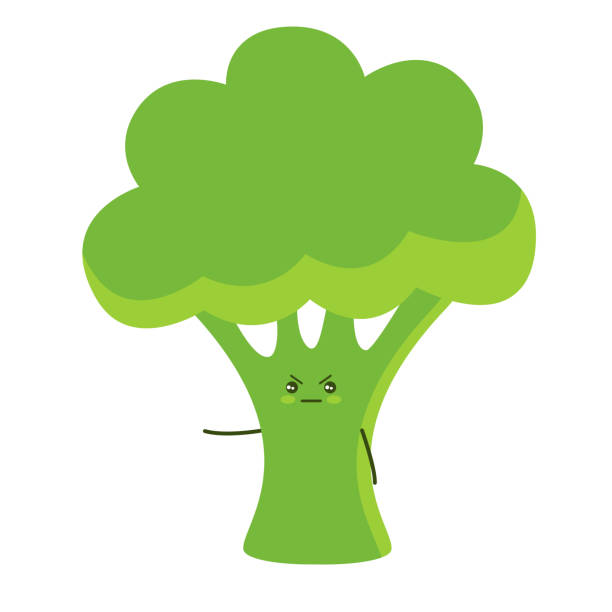 Angry Broccoli 10+ Vegetable Shame Stock Illustrations, Royalty-Free Vector Graphics ...