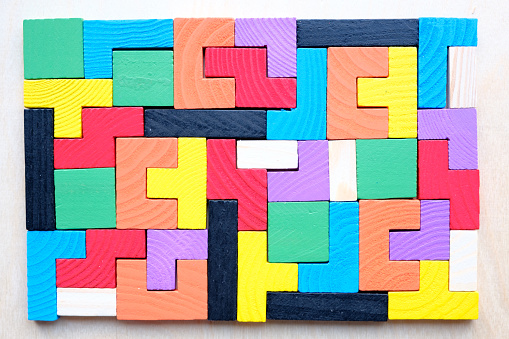 Block Stacking Video Game, Toy Block, Puzzle, Wood - Material, Shape