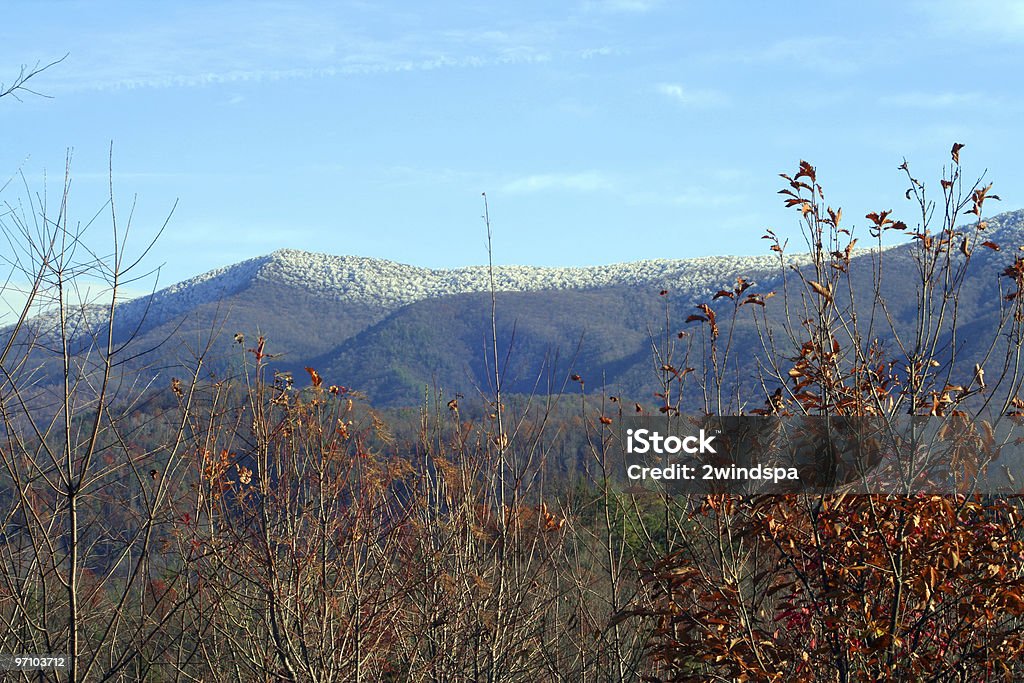 Paysage de montagne à proximité d'Asheville, en Caroline du Nord, à l'automne - Photo de Automne libre de droits