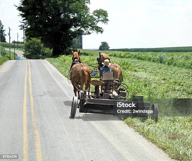 Amish Farm Equipment Stock Photo - Download Image Now - Amish, Teenager, Agricultural Equipment