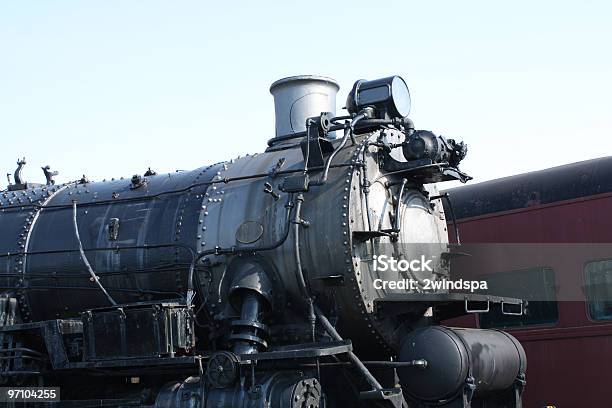 Steam Locomotive Stock Photo - Download Image Now - Antique, Color Image, Engine