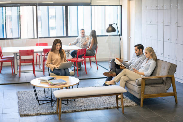 istock People at the office waiting for a job interview 971043430