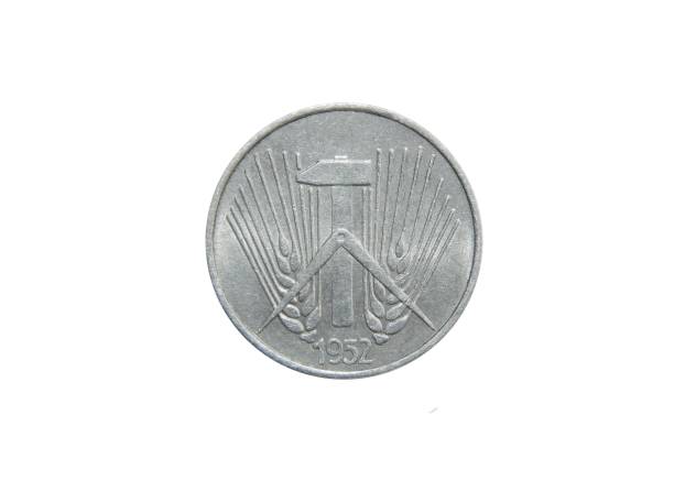 istock coin 1 pfennig 1952 Germany - GDR 971043988