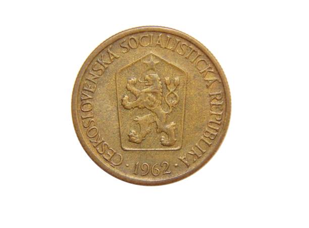istock coin 1 crown 1962 Czechoslovakia 971044010