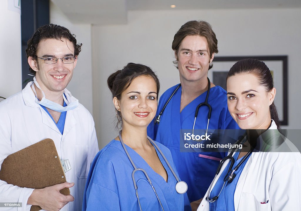 group of young doctors and nurses  Adult Stock Photo