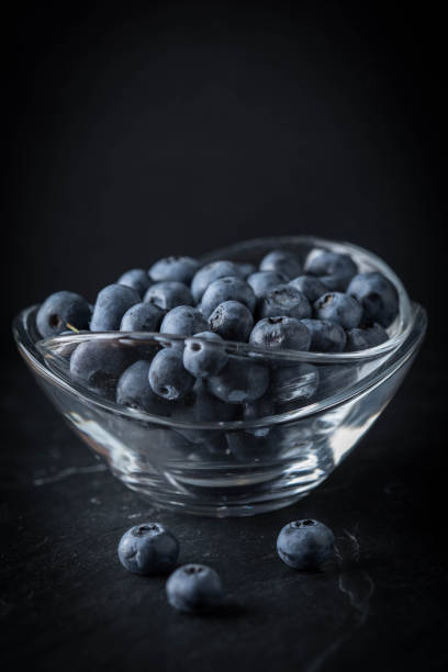 istock Blueberry antioxidant organic in a bowl. 971057054