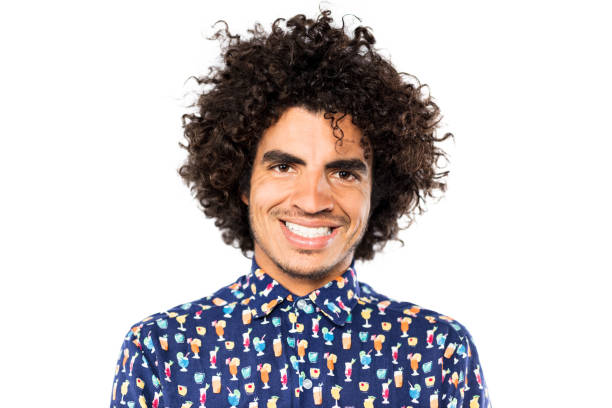 istock Handsome hispanic man in funky shirt 971067710