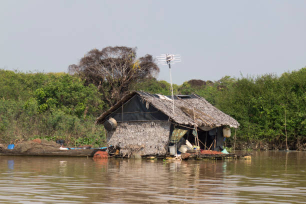 istock A hut along the water front of a lake 971076106