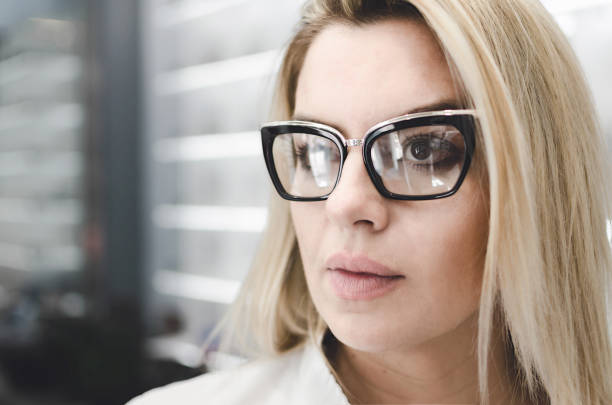 istock Charismatic, confident oculist 971086798