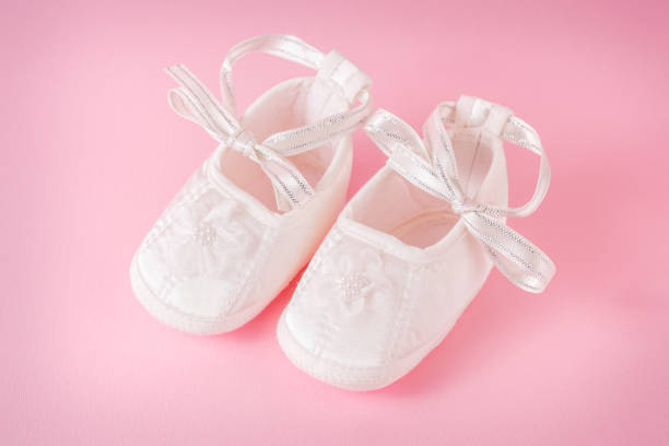 istock A pair of baby shoes 971104862
