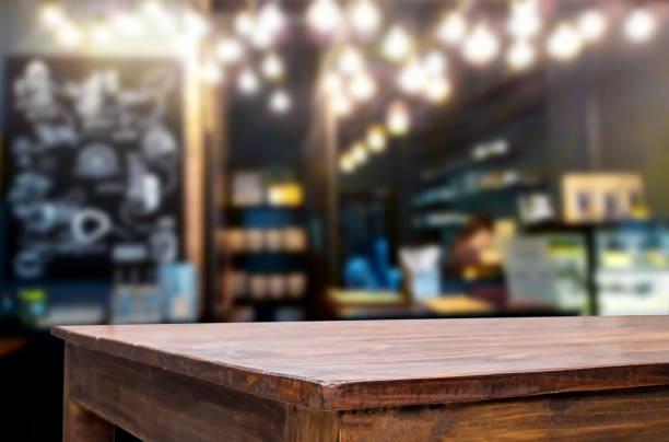 istock Close-Up Of Wooden Table 971162110