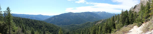 istock Castle Crags Panorama - Forest - Mountain 971165588