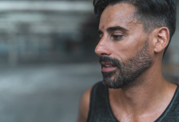 istock Exhausted Man Resting after Exercising 971166354