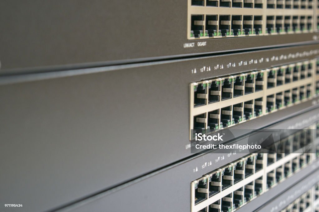 Hub Switch Image Network Switch Hub Stock Photo - Download Image Now - Business, Cable ...