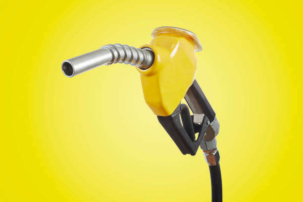 Filling the car with oil and gas