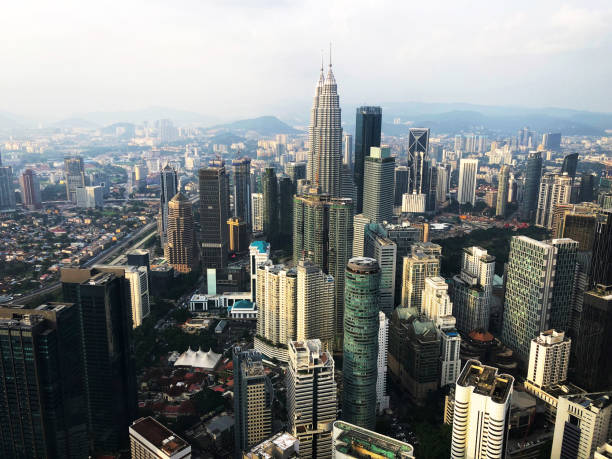 istock Kuala Lumpur skyline with KLCC building 971197978