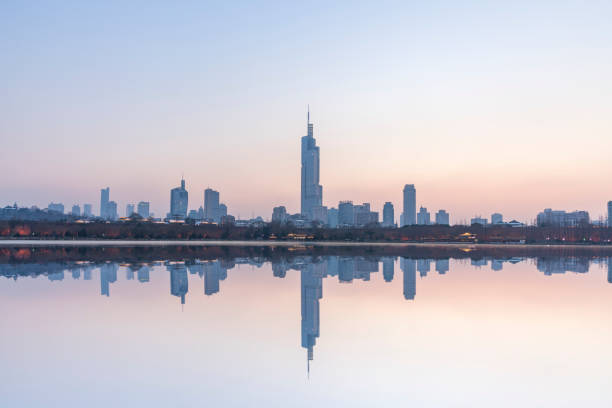 istock Nanjing city, urban architectural landscape 971232538