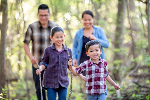 istock Running in the woods 971241030