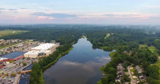 istock Aerial view of Lake Forest 971244132