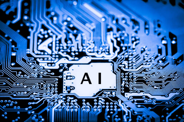 istock Abstract,close up of Mainboard Electronic computer background. (artificial intelligence, ai) 971246950