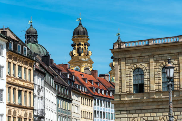 istock Old houses in downtown Munich 971270614