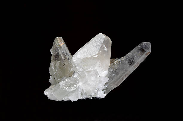 istock Druze of crystals on black 97127518