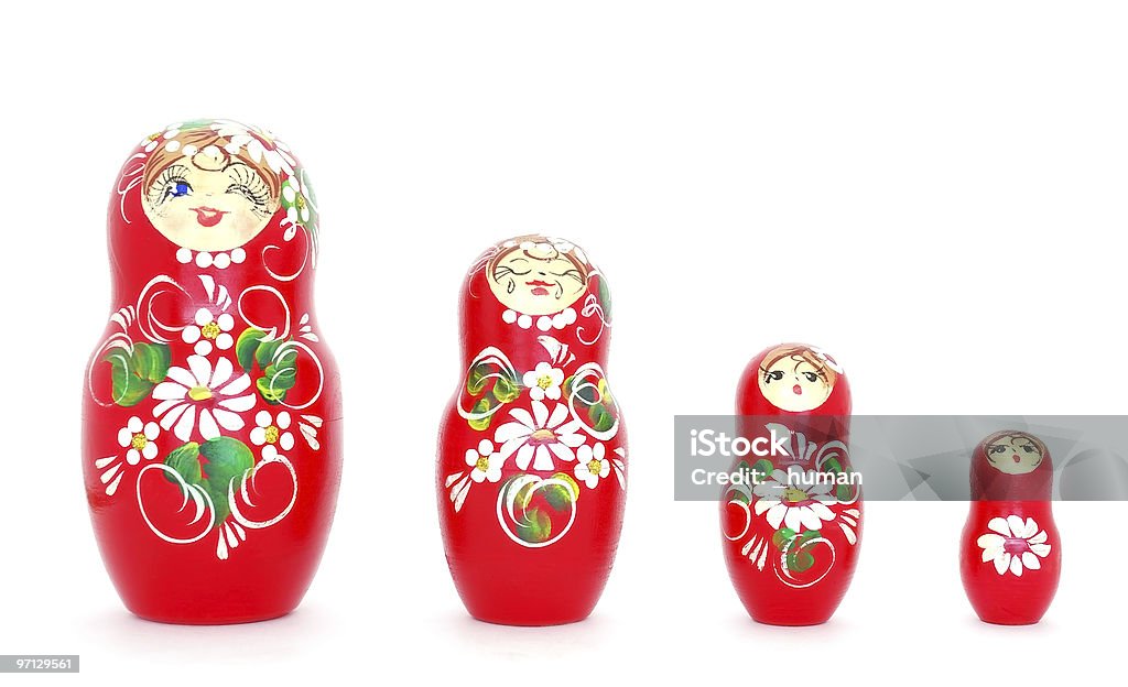 Muñecas rusas - Foto de stock de Babushka libre de derechos