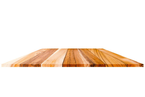 istock wooden perspective on white background for floor, deck, table or texture for decorative 971301568