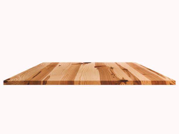 istock wooden perspective on white background for floor, deck, table or texture for decorative 971301608