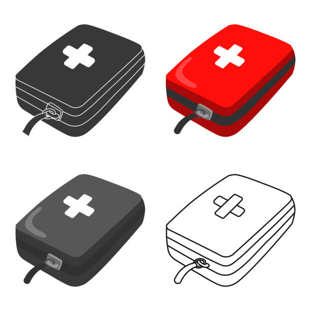 istock Medicine chest icon of vector illustration for web and mobile 971322630