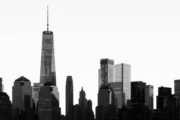 istock Manhattan Sunrise Mono 971335412