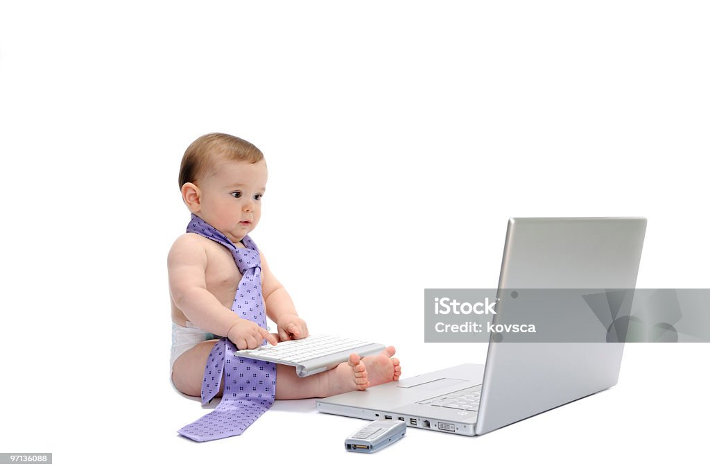 Bebé de negocios - Foto de stock de Bebé libre de derechos
