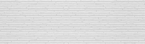 istock Panorama of white modern stone wall background 971360888